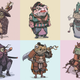 Illustration for article titled We Want to Read a Comic Book About These Amazing Samurai Frogs